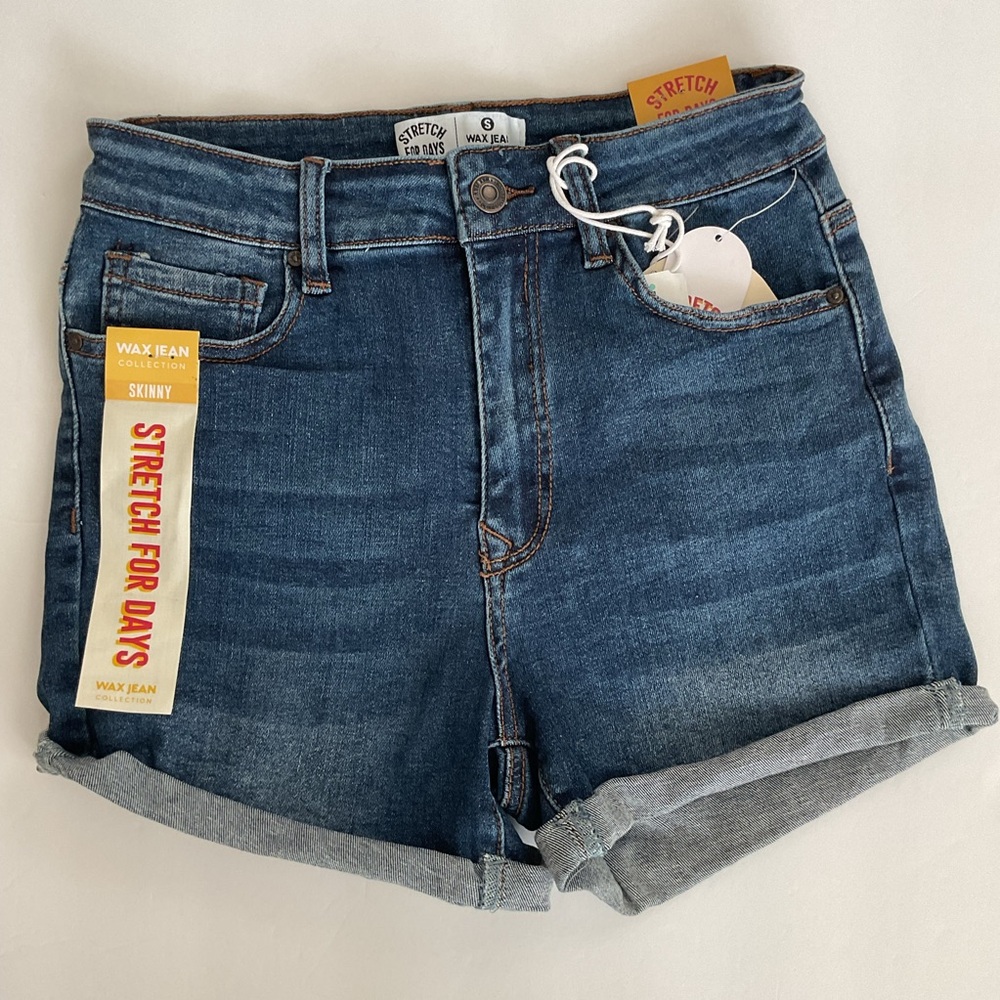 NWT Wax Jean Collection Jean Shorts Size S